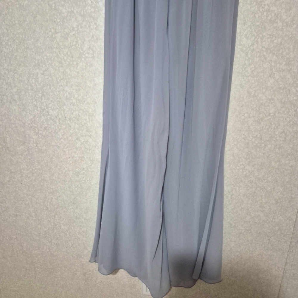 Hayley Paige Occasions Gray Elegant Jumpsuit..SIZE:4 - Picture 11 of 16